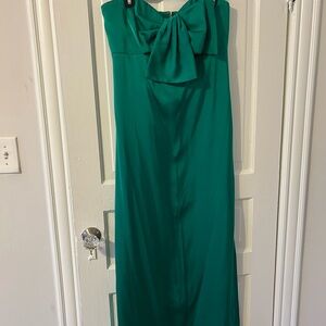 Lilly Pulitzer Carlyn Satin Strapless Bow Maxi